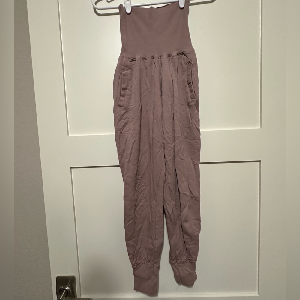 Young Fabulous and Broke High Waisted Elastic Sweatpants